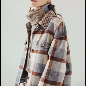 Petite Studio Stockholm Wool Jacket - Blue